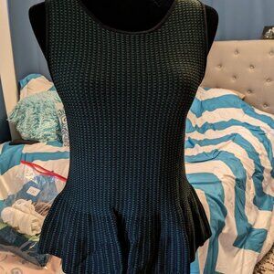 Ann Taylor Ruffle Hem Sweater Tank – Size Small